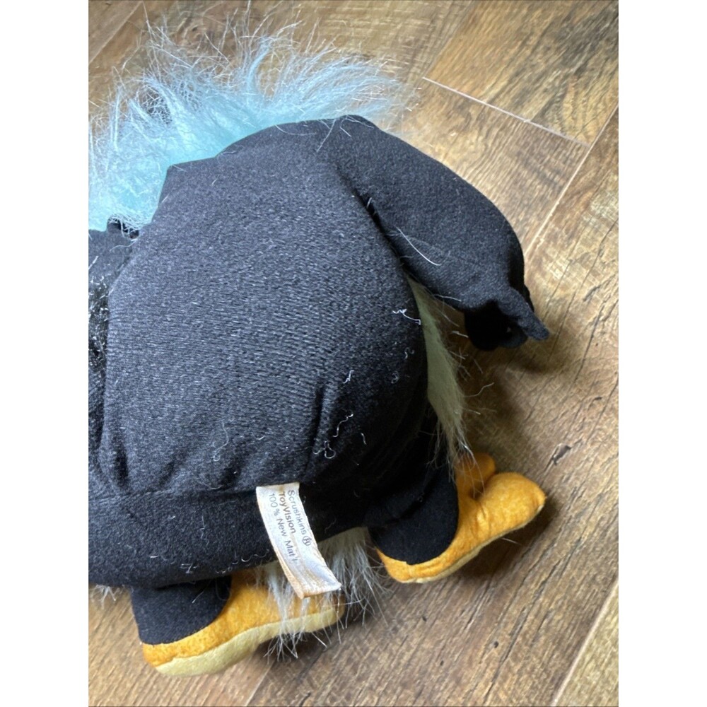 Scrushkins Hand Puppets Crow Frog Pig Rare Vintage Plush 90’s - Picture 6 of 7